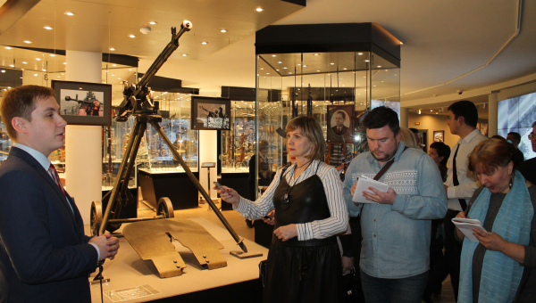 Презентация завершающей части новой экспозиции на 4 и 5 этажах шлема для журналистов! Завеса тайны приоткрыта! Тульский Государственный Музей Оружия