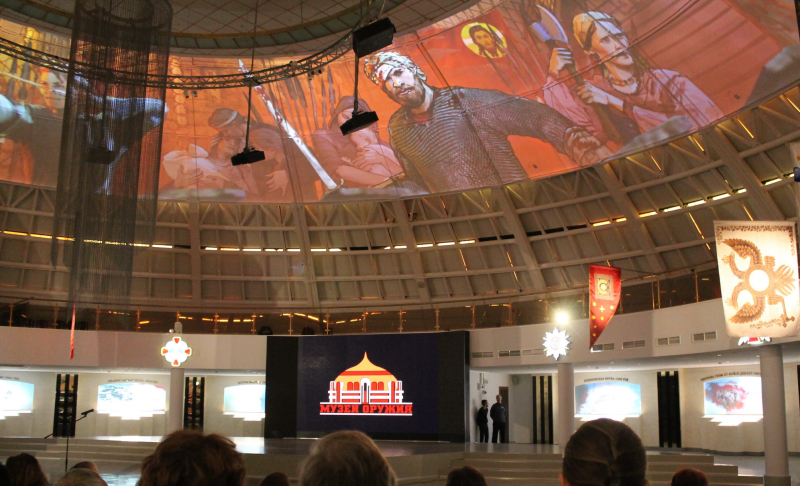 Презентация завершающей части новой экспозиции на 4 и 5 этажах шлема для журналистов! Завеса тайны приоткрыта! Тульский Государственный Музей Оружия