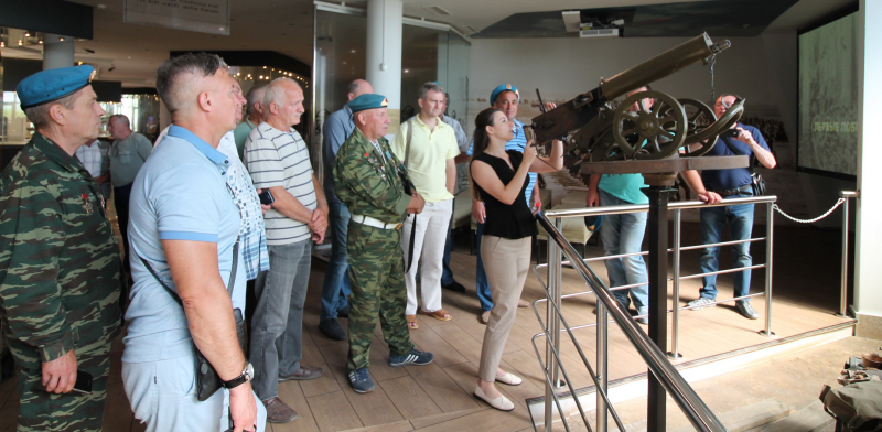 Десант крылатой гвардии в музее оружия Тульский Государственный Музей Оружия