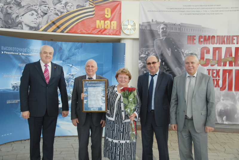 КБП празднует День машиностроителя в музее оружия Тульский Государственный Музей Оружия