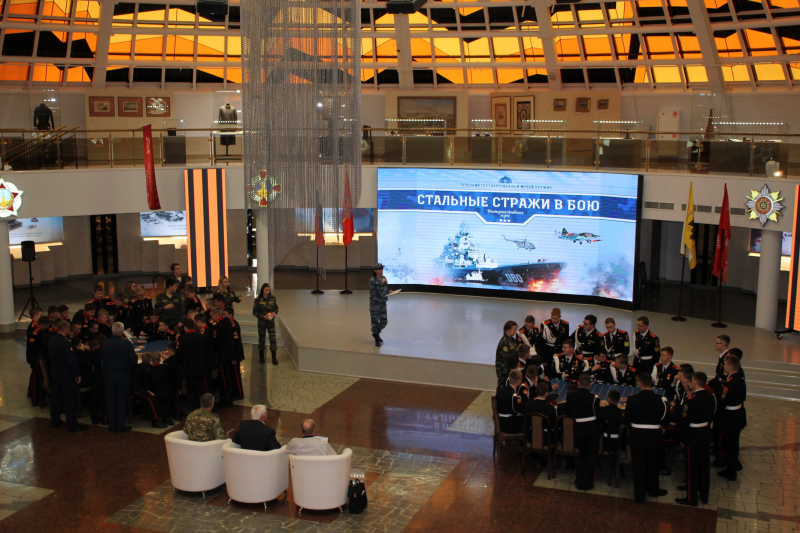 Всероссийская акция «День в музее для российских кадет» в музее оружия Тульский Государственный Музей Оружия