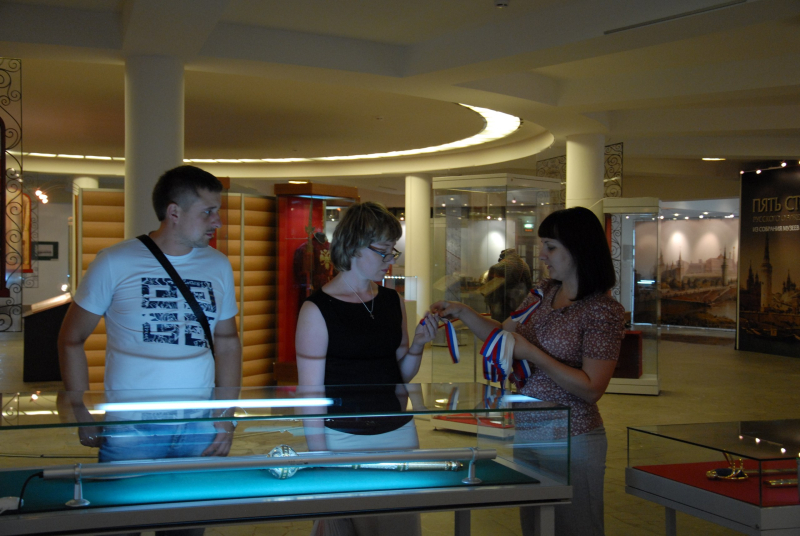 Патриотическая акция в День Российского флага Тульский Государственный Музей Оружия