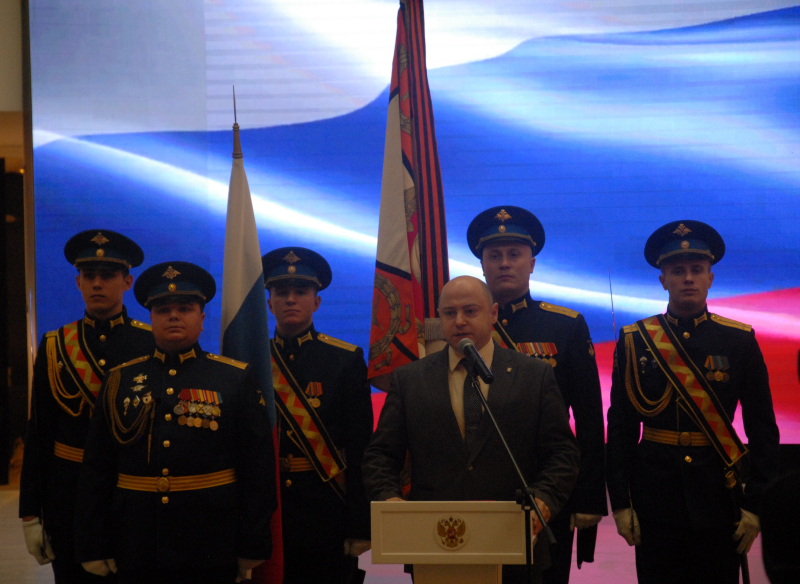 «Служу России!». Торжественная церемония принятия присяги личным составом научно-производственной роты состоялась в музее оружия. Тульский Государственный Музей Оружия