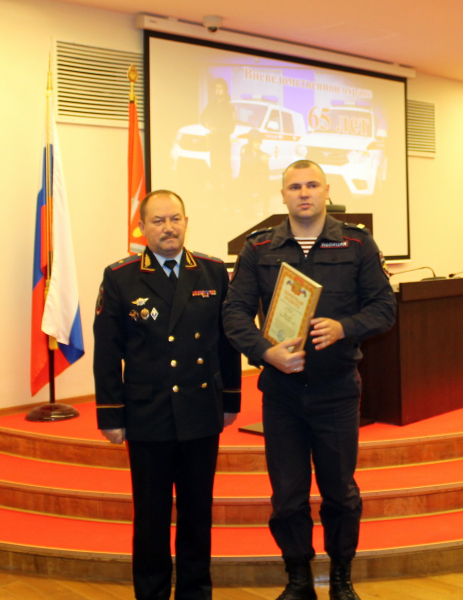 В музее оружия состоялось торжественное собрание, посвященное 65-ой годовщине образования вневедомственной охраны. Тульский Государственный Музей Оружия