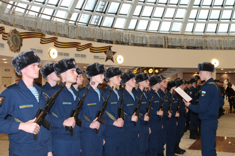 Присяга на верность Отечеству в легендарном музее оружия Тульский Государственный Музей Оружия