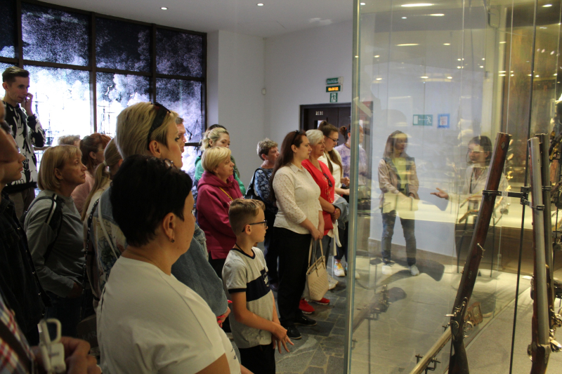 Тульский музей оружия посетила делегация членов профсоюза Орловской областной организации Общероссийского профсоюза работников культуры Тульский Государственный Музей Оружия