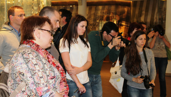 Сегодня в рамках пресс-тура музей оружия посетили представители средств массовой информации Калужской области Тульский Государственный Музей Оружия