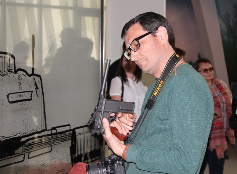 Сегодня в рамках пресс-тура музей оружия посетили представители средств массовой информации Калужской области Тульский Государственный Музей Оружия