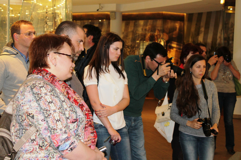 Сегодня в рамках пресс-тура музей оружия посетили представители средств массовой информации Калужской области Тульский Государственный Музей Оружия