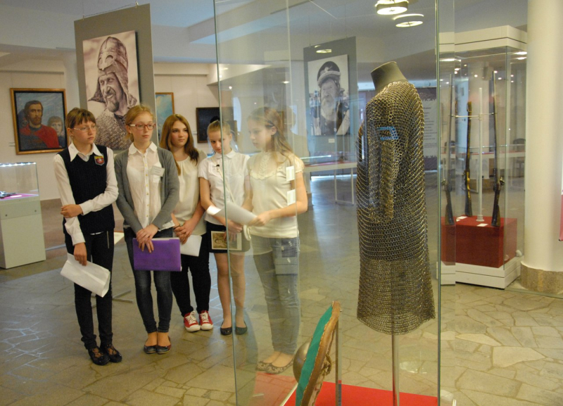 Итоговое занятие школы юного экскурсовода Тульский Государственный Музей Оружия