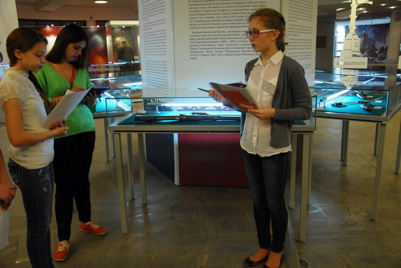 Итоговое занятие школы юного экскурсовода Тульский Государственный Музей Оружия