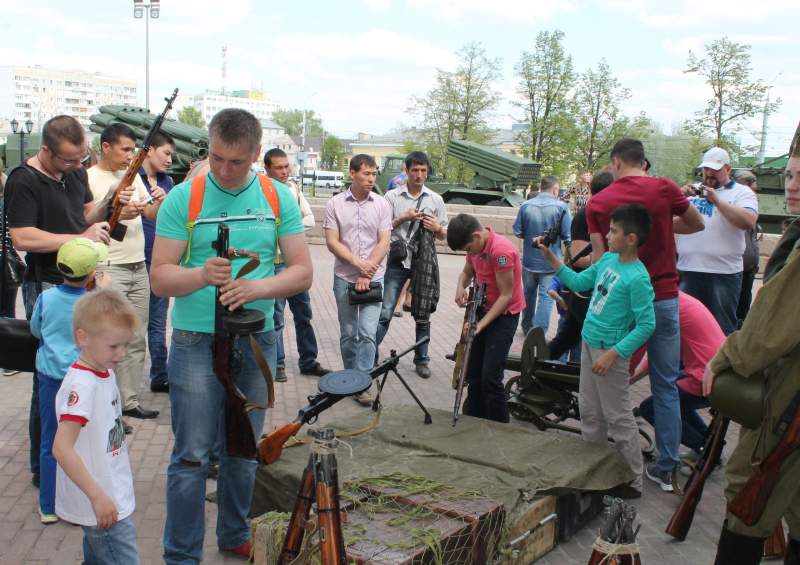 «Солдатский привал», «Штаб», «Арсенал» - интерактивные площадки в действии! Тульский Государственный Музей Оружия