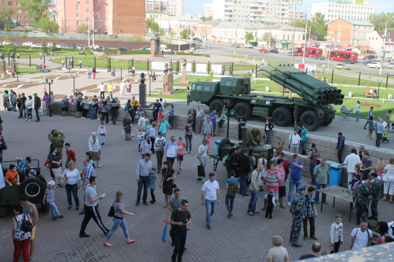 «Солдатский привал», «Штаб», «Арсенал» - интерактивные площадки в действии! Тульский Государственный Музей Оружия