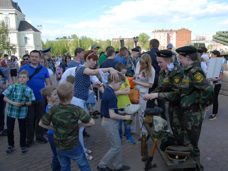 «Солдатский привал», «Штаб», «Арсенал» - интерактивные площадки в действии! Тульский Государственный Музей Оружия