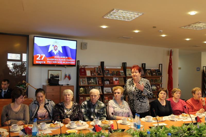 Встреча в музее оружия начальника управления Росгвардии по Тульской области О.В. Петрика с членами семей военнослужащих Тульский Государственный Музей Оружия