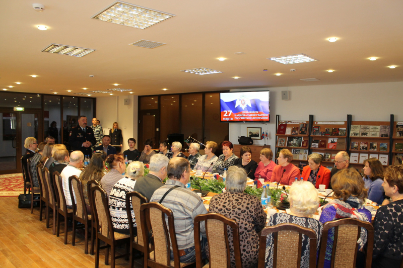 Встреча в музее оружия начальника управления Росгвардии по Тульской области О.В. Петрика с членами семей военнослужащих Тульский Государственный Музей Оружия