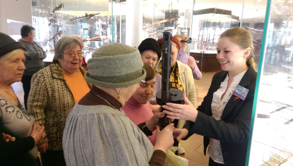 Тактильное путешествие по музею оружия Тульский Государственный Музей Оружия