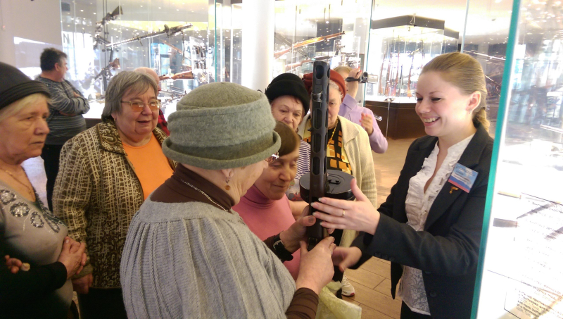 Тактильное путешествие по музею оружия Тульский Государственный Музей Оружия