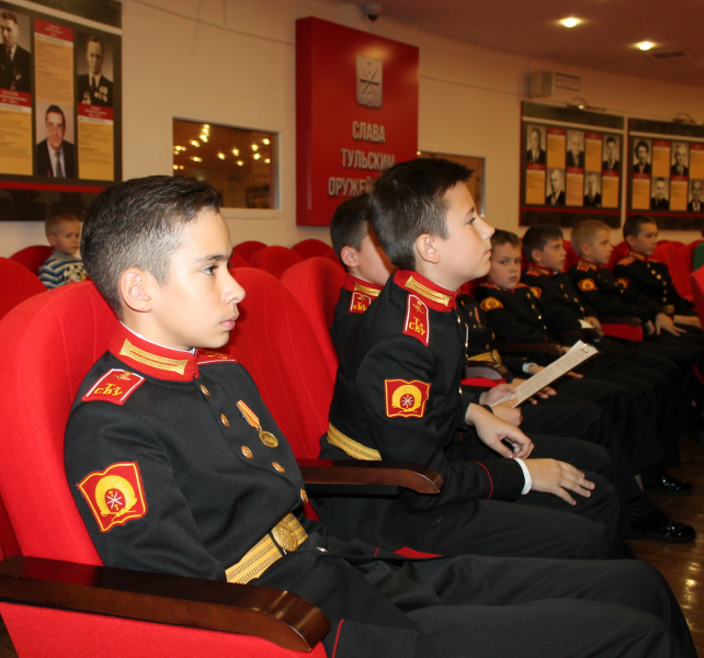 «Хранители Отечества-хранители культуры!». День кадет в музее оружия! Тульский Государственный Музей Оружия
