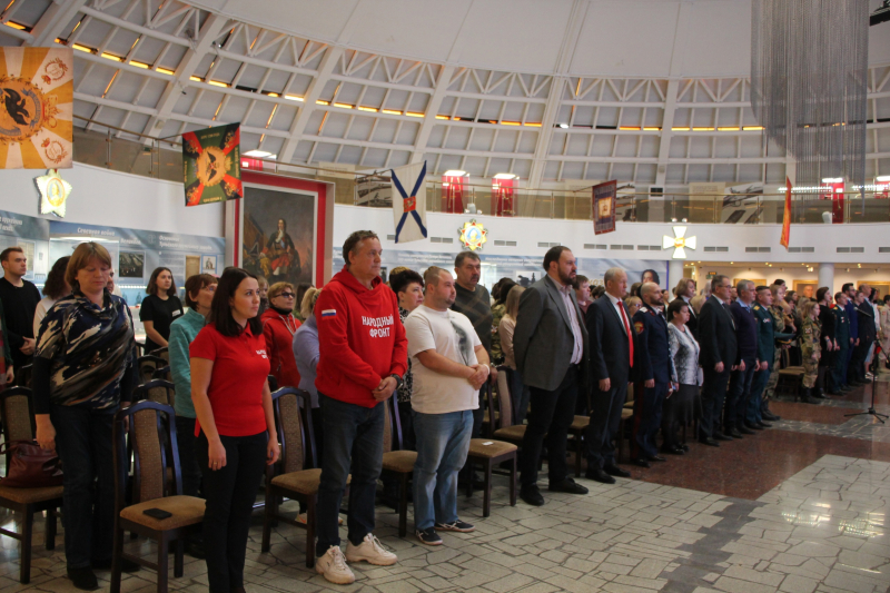 Сегодня в музее в Зале Славы российского оружия состоялась торжественная церемония вручения премии «PUTIN TEAM», которая инициирована Общероссийским общественным движением «Народный фронт» Тульский Государственный Музей Оружия