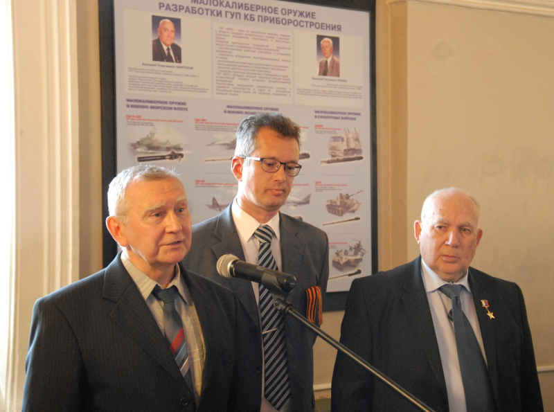 Открытие выставки, посвященной 100-летию со дня рождения Николая Федоровича Макарова Тульский Государственный Музей Оружия