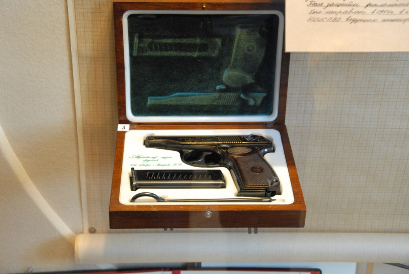 Открытие выставки, посвященной 100-летию со дня рождения Николая Федоровича Макарова Тульский Государственный Музей Оружия