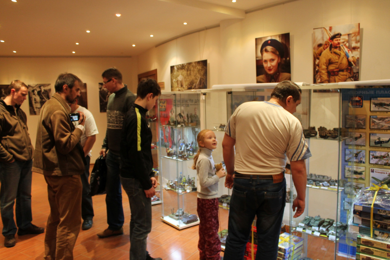 Открытие выставки стендовых моделей «Техника в масштабе» Тульский Государственный Музей Оружия