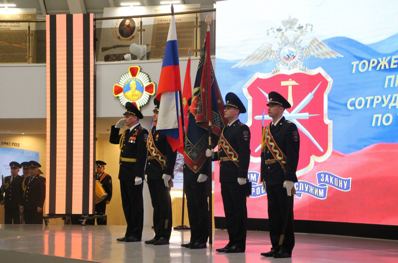 Сегодня в Зале Славы российского оружия состоялась торжественная церемония принятия присяги Тульский Государственный Музей Оружия