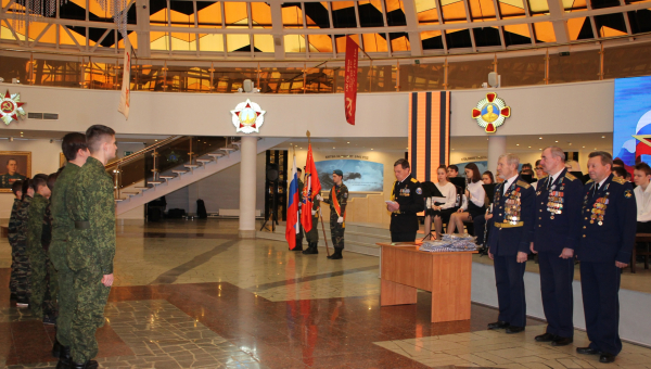 «Тайфун» принял присягу в День защитника Отечества. Тульский Государственный Музей Оружия