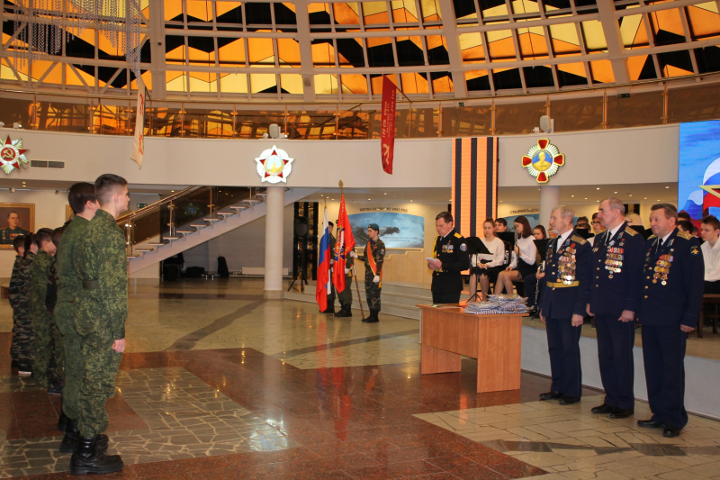 «Тайфун» принял присягу в День защитника Отечества. Тульский Государственный Музей Оружия