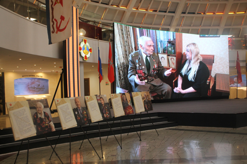 В Зале Славы Тульского государственного музея оружия состоялось торжественное открытие фотовыставки федерального проекта «Китель Победы» Тульский Государственный Музей Оружия