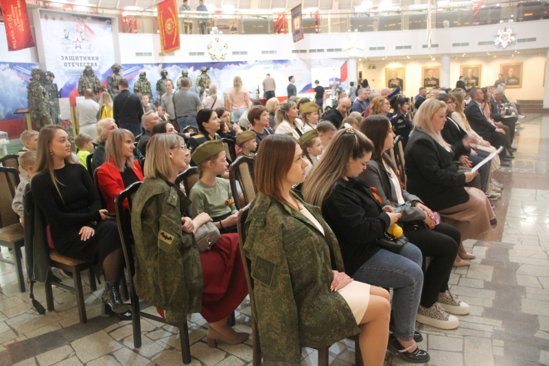 В Зале Славы Тульского государственного музея оружия состоялось торжественное открытие фотовыставки федерального проекта «Китель Победы» Тульский Государственный Музей Оружия