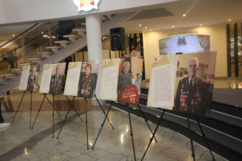 В Зале Славы Тульского государственного музея оружия состоялось торжественное открытие фотовыставки федерального проекта «Китель Победы» Тульский Государственный Музей Оружия