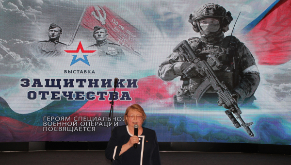 Выставка «Защитники Отечества», посвященная героям специальной военной операции, открылась в канун Дня Победы в Зале Славы российского оружия Тульский Государственный Музей Оружия