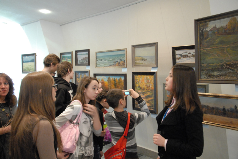 Открытие выставки «И в землянках в дни войны дышат миром наши сны…» Тульский Государственный Музей Оружия