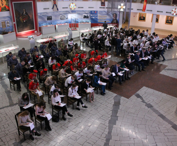 В Тульском музее оружия прошла VII Международная просветительская акция «Большой этнографический диктант» Тульский Государственный Музей Оружия