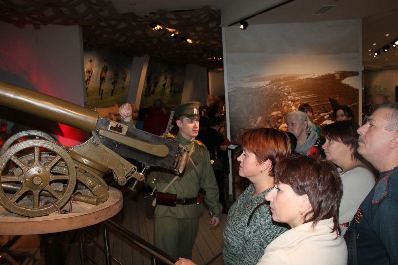 История «оживает» в экспозиционных залах суперсовременной экспозиции музея оружия Тульский Государственный Музей Оружия