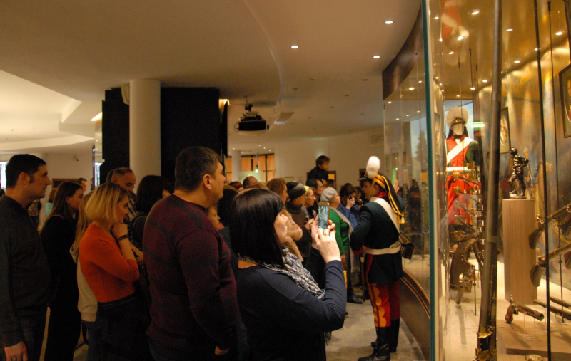 История «оживает» в экспозиционных залах суперсовременной экспозиции музея оружия Тульский Государственный Музей Оружия