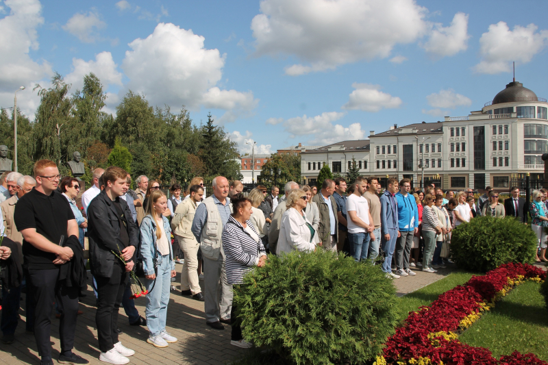 25 августа, в день 105-летия со дня рождения Александра Никитовича Ганичева, состоялся памятный митинг на Аллее Славы знаменитых оружейников г. Тулы на территории Тульского музея оружия Тульский Государственный Музей Оружия