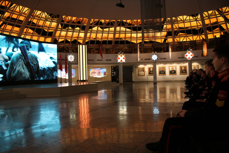 К 75-летию Великой Победы! При содействии Российского военно-исторического общества в Тульском музее оружия состоялся специальный показ фильма «Ржев» Тульский Государственный Музей Оружия