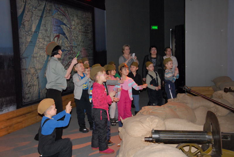 Накануне Дня защитника Отечества детский сад «Звездочка» в гостях у музея оружия! Тульский Государственный Музей Оружия