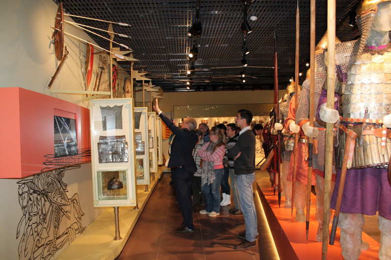 Коллектив музея оружия познакомился с новой экспозицией музея - заповедника Куликово поле Тульский Государственный Музей Оружия