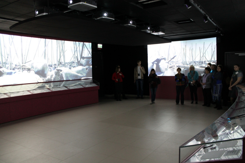 Коллектив музея оружия познакомился с новой экспозицией музея - заповедника Куликово поле Тульский Государственный Музей Оружия