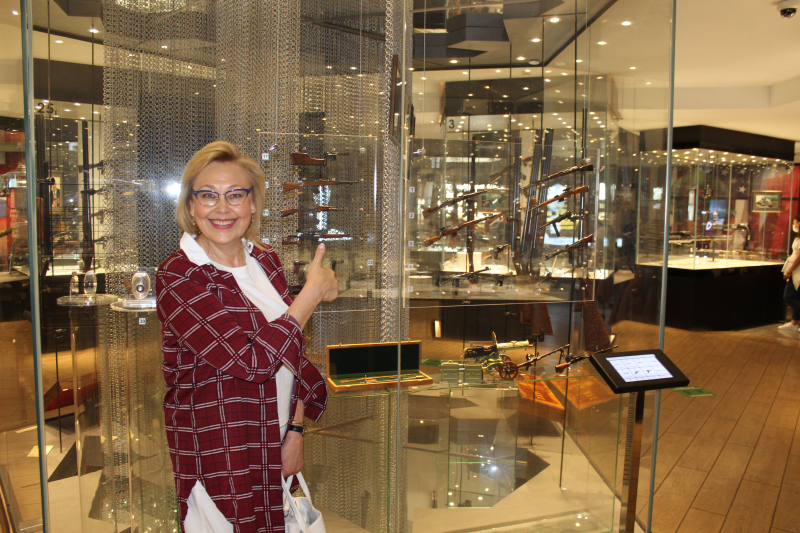 Сегодня, в рамках XIX Международного фестиваля военного кино имени народного артиста СССР Юрия Озерова, в Тульском музее оружия состоялась встреча Натальи Николаевны Хорохориной со зрителями. Тульский Государственный Музей Оружия