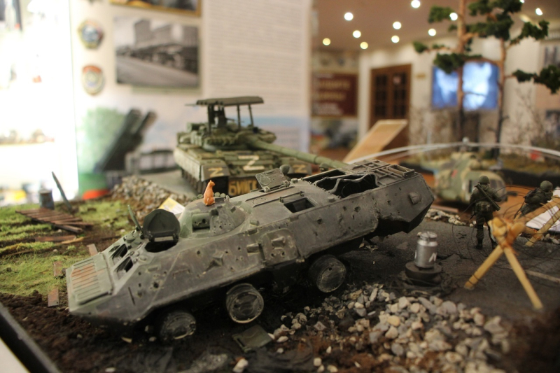 12 октября в Тульском государственном музее оружия открылась ежегодная выставка-конкурс стендовых моделей и военно-исторической миниатюры «Техника в масштабе» Тульский Государственный Музей Оружия