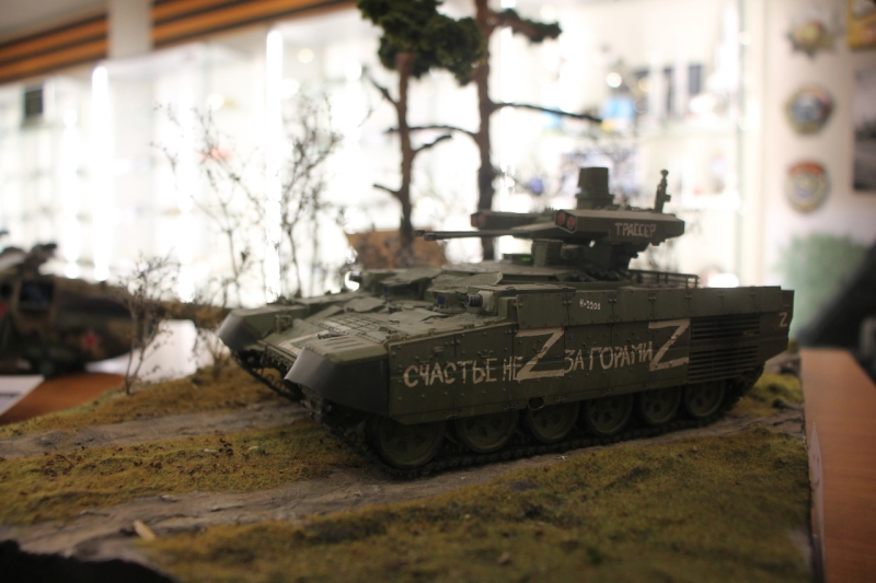 12 октября в Тульском государственном музее оружия открылась ежегодная выставка-конкурс стендовых моделей и военно-исторической миниатюры «Техника в масштабе» Тульский Государственный Музей Оружия