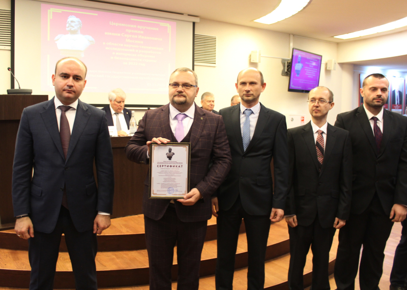 В Тульском государственном музее оружия состоялась торжественная церемония вручения премии имени Сергея Ивановича Мосина Тульский Государственный Музей Оружия