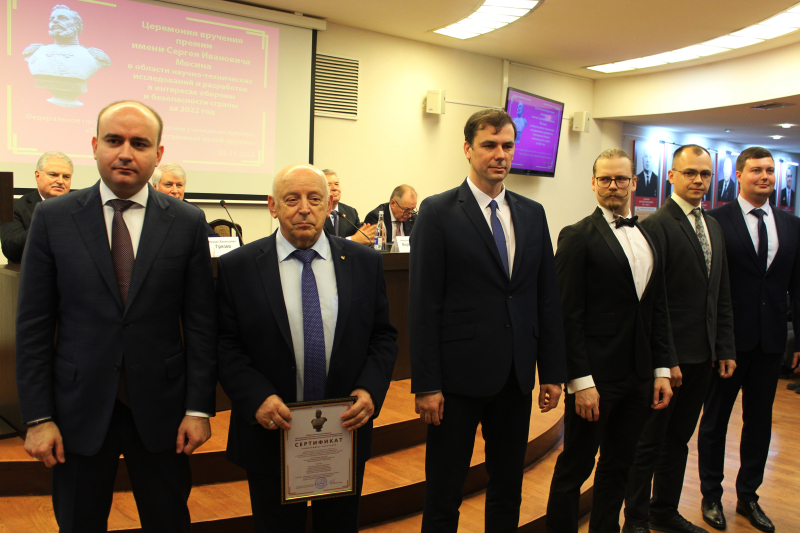 В Тульском государственном музее оружия состоялась торжественная церемония вручения премии имени Сергея Ивановича Мосина Тульский Государственный Музей Оружия