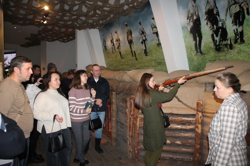 Тульский музей оружия посетила делегация Брянского государственного краеведческого музея во главе с директором Ириной Константиновной Кулешовой Тульский Государственный Музей Оружия