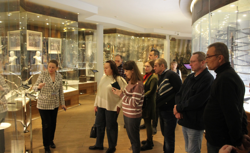 Тульский музей оружия посетила делегация Брянского государственного краеведческого музея во главе с директором Ириной Константиновной Кулешовой Тульский Государственный Музей Оружия